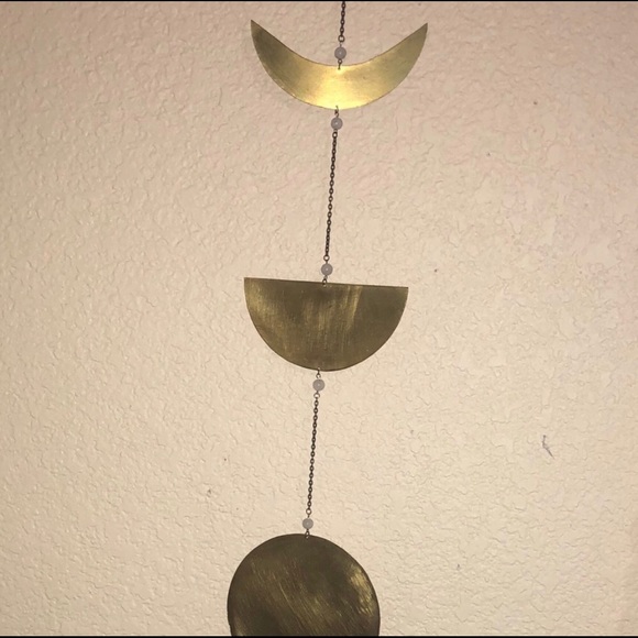 It’s Back! Brass Moon Chime / Wall Hang - Picture 2 of 3